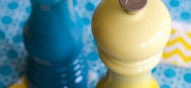 Pepermolens met kleur van Le Creuset