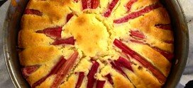 Rabarbercake